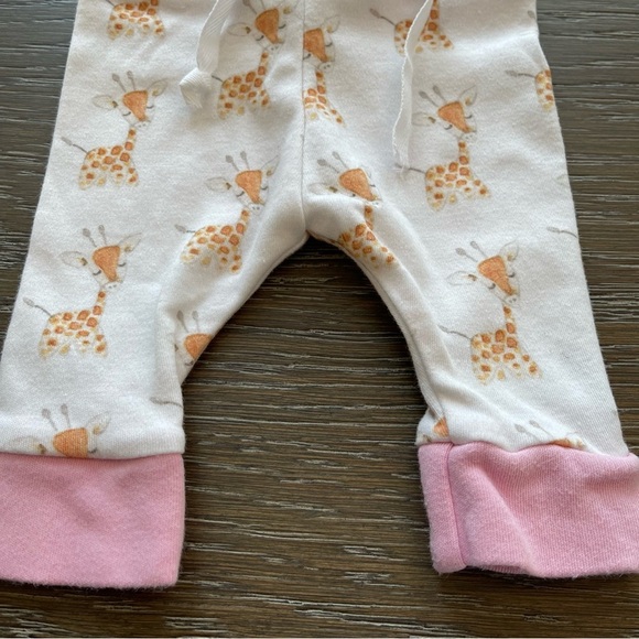 Little Nature Lover Charley Giraffe Organic Cotton Leggings Newborn - Picture 7 of 7